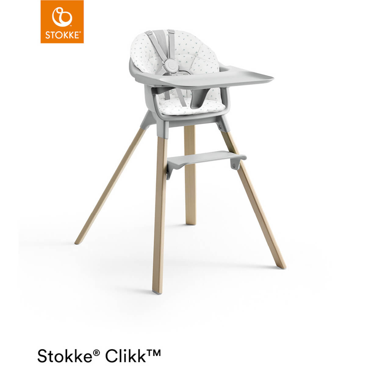 Hochstuhlkissen CLIKK™ Stokke Blueberry Boot
