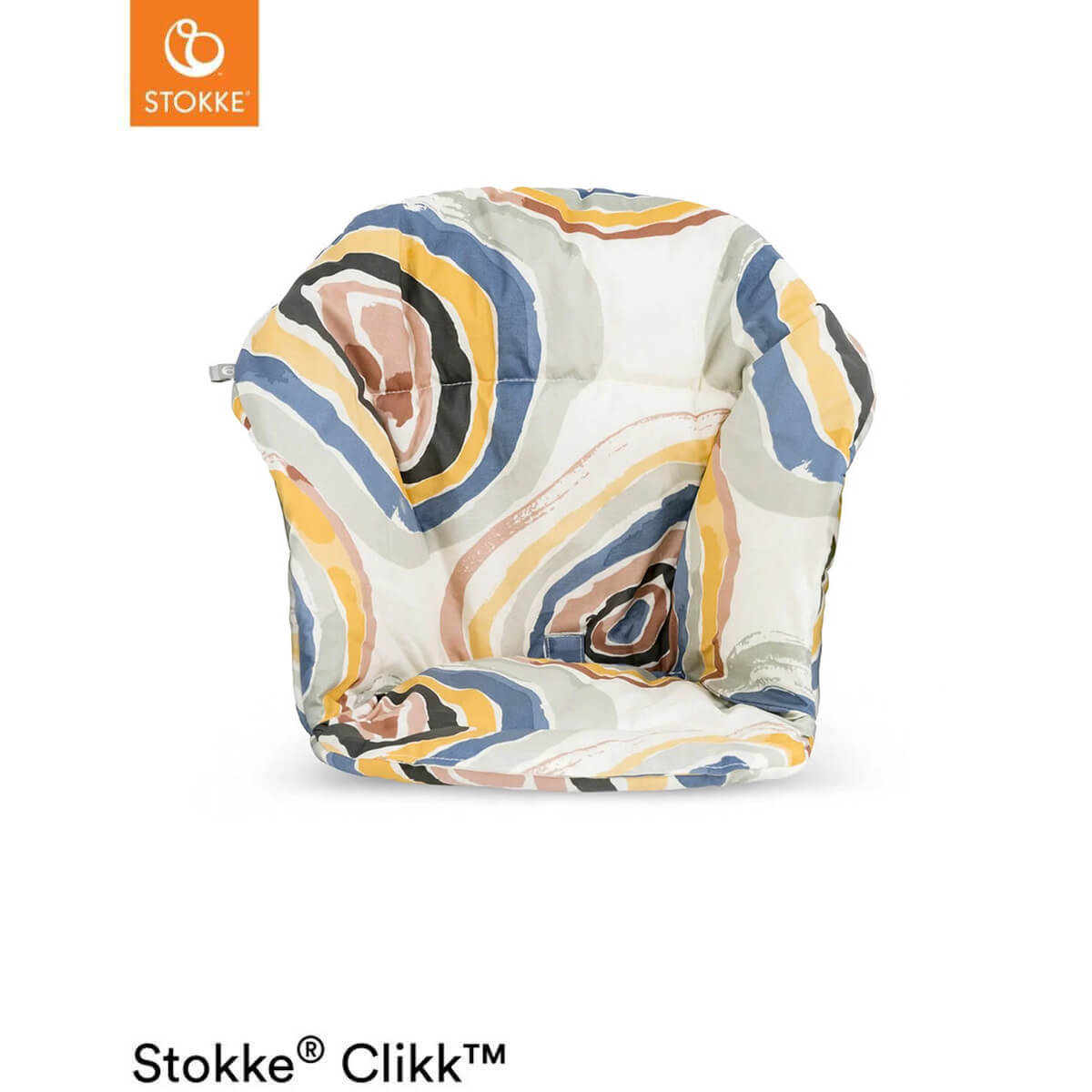Hochstuhlkissen CLIKK™ Stokke multi circles