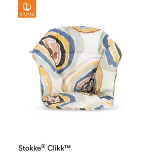 Hochstuhlkissen CLIKK™ Stokke multi circles