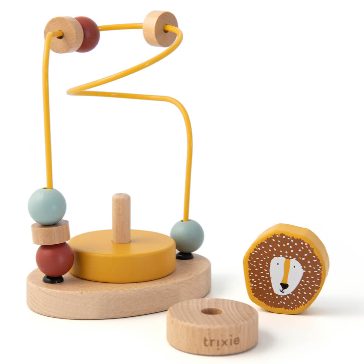 Holz Motorikschleife Mr. Lion Trixie