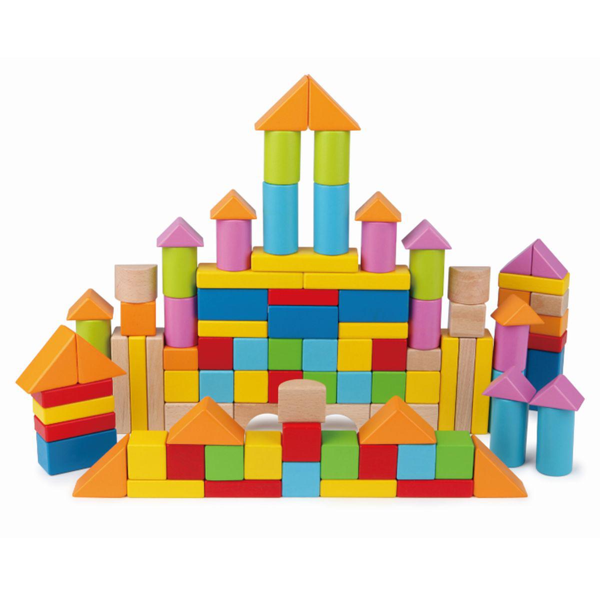 Holzbausteine 100 Teile Hape