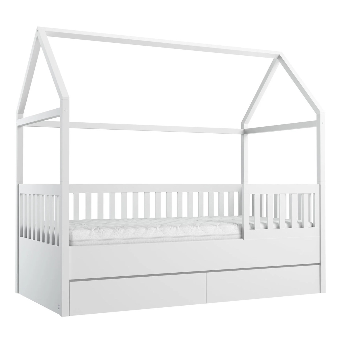 Housebed PRESTIGE 100x200cm 2 Schubladen Lui e Lei