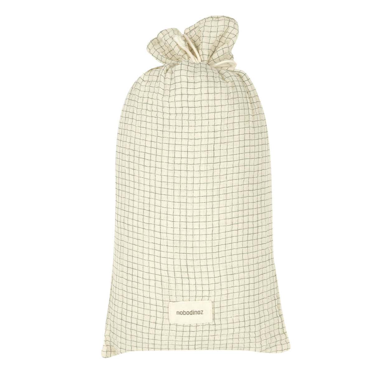 Housse de couette 150x200cm WABI SABI Nobodinoz Blue Grid