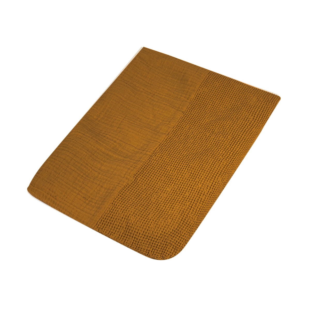 Housse matelas à langer 50x70cm WABI SABI Nobodinoz golden brown