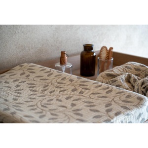 Housse matelas R/V NATURAL Quax Leaf