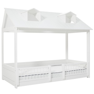 Hüttenbett 90x200cm 2in1 BEACH HOUSE Lifetime weiß