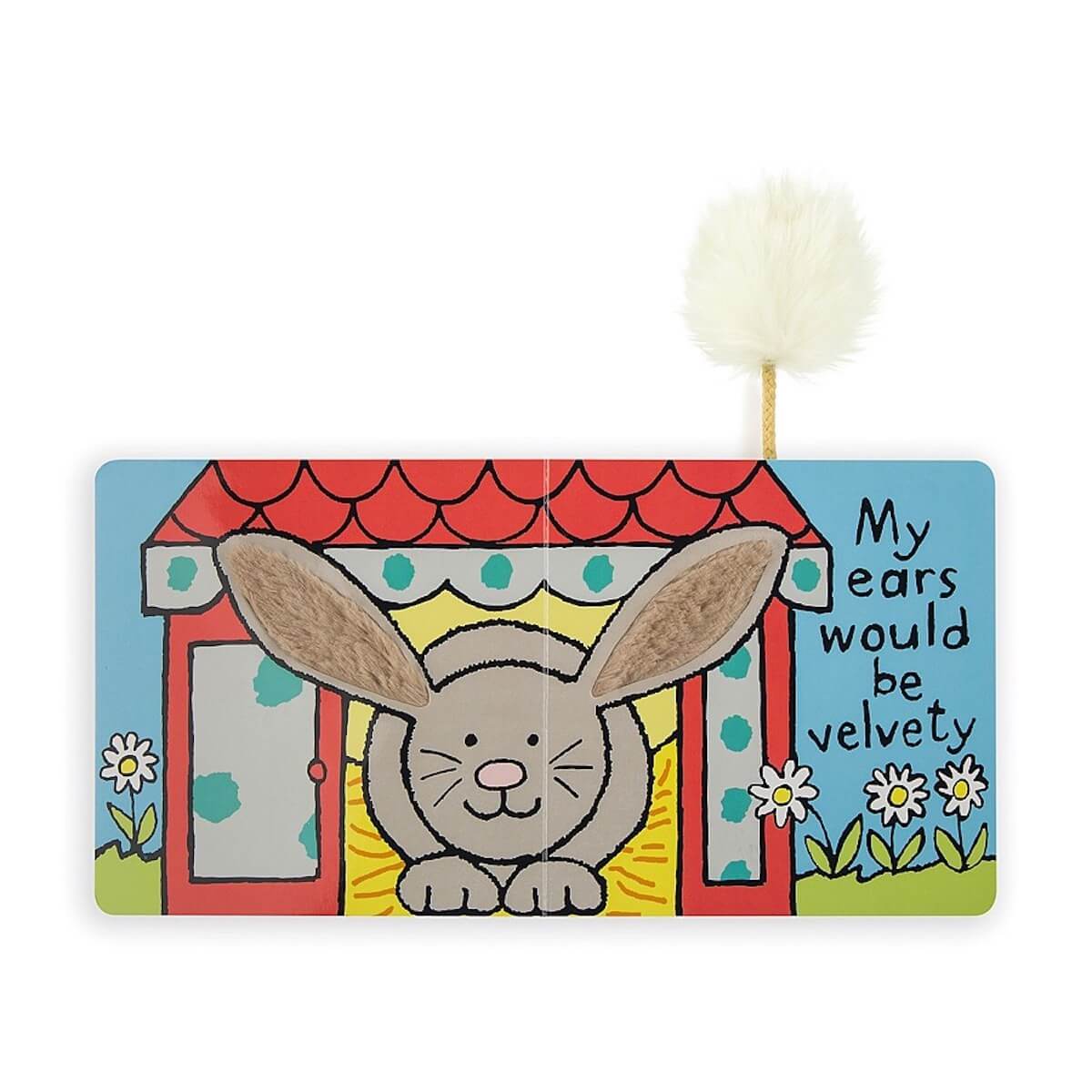 If I Were A Bunny Board Book (Beige) 15cm Jellycat