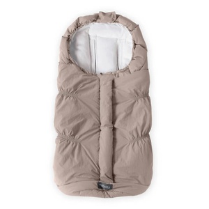 Iglu-Fußsack MINI CARRY COT & CARSEAT gr0 Bamboom Velvet innen tog 4.5 warm sand