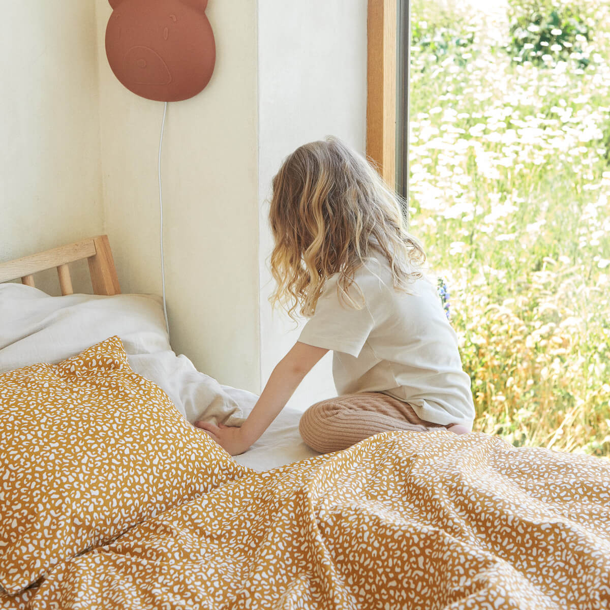 Ingeborg junior bedding print One Size Liewood Palms-Jojoba DROP 1/22-jan2022