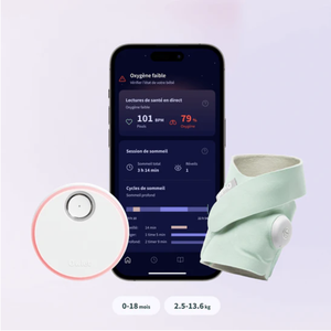 Intelligentes Babyüberwachungssystem DREAM SOCK Owlet mint