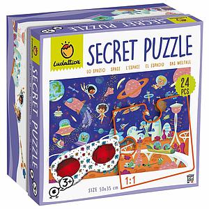 Interaktives Puzzle 24St Der Weltall SECRET Ludattica