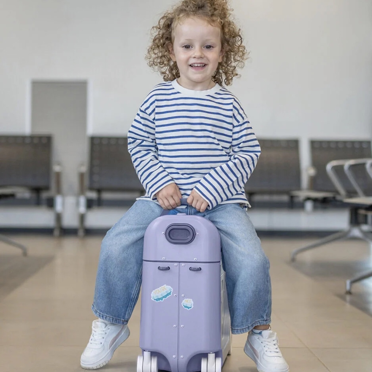 JETKIDS Bettkoffer Sokke Arctic Blue