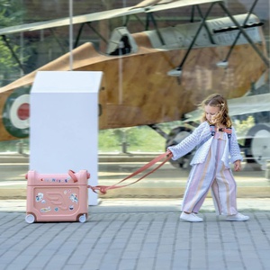 JETKIDS Bettkoffer Sokke Coral Pink