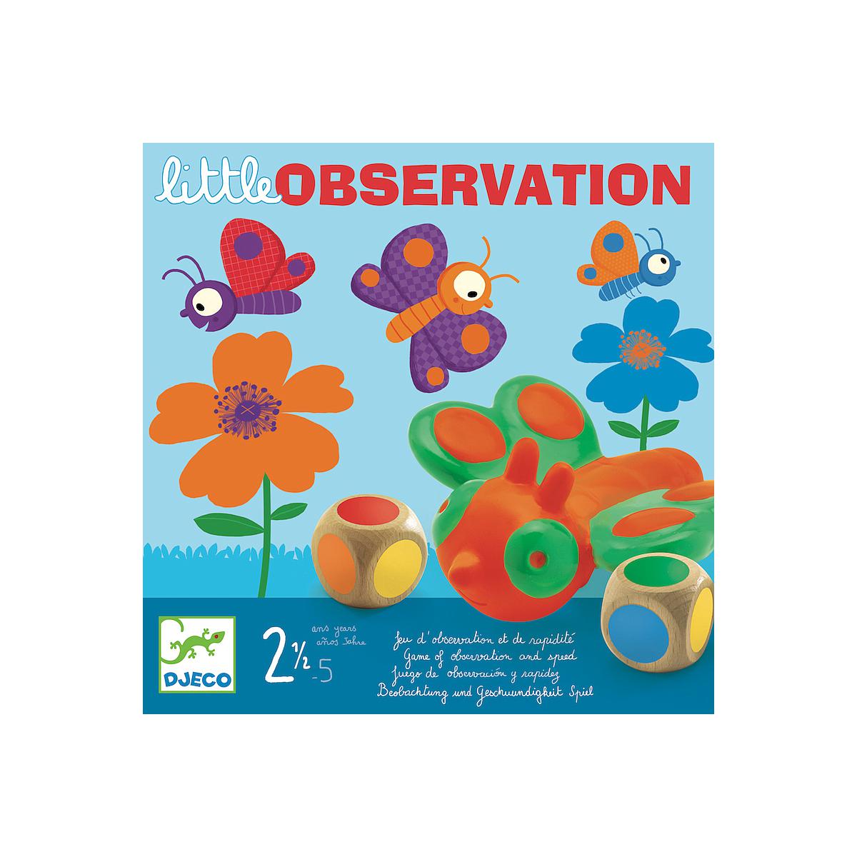Jeu des tout petits 2,5-5Y LITTLE OBSERVATION Djeco