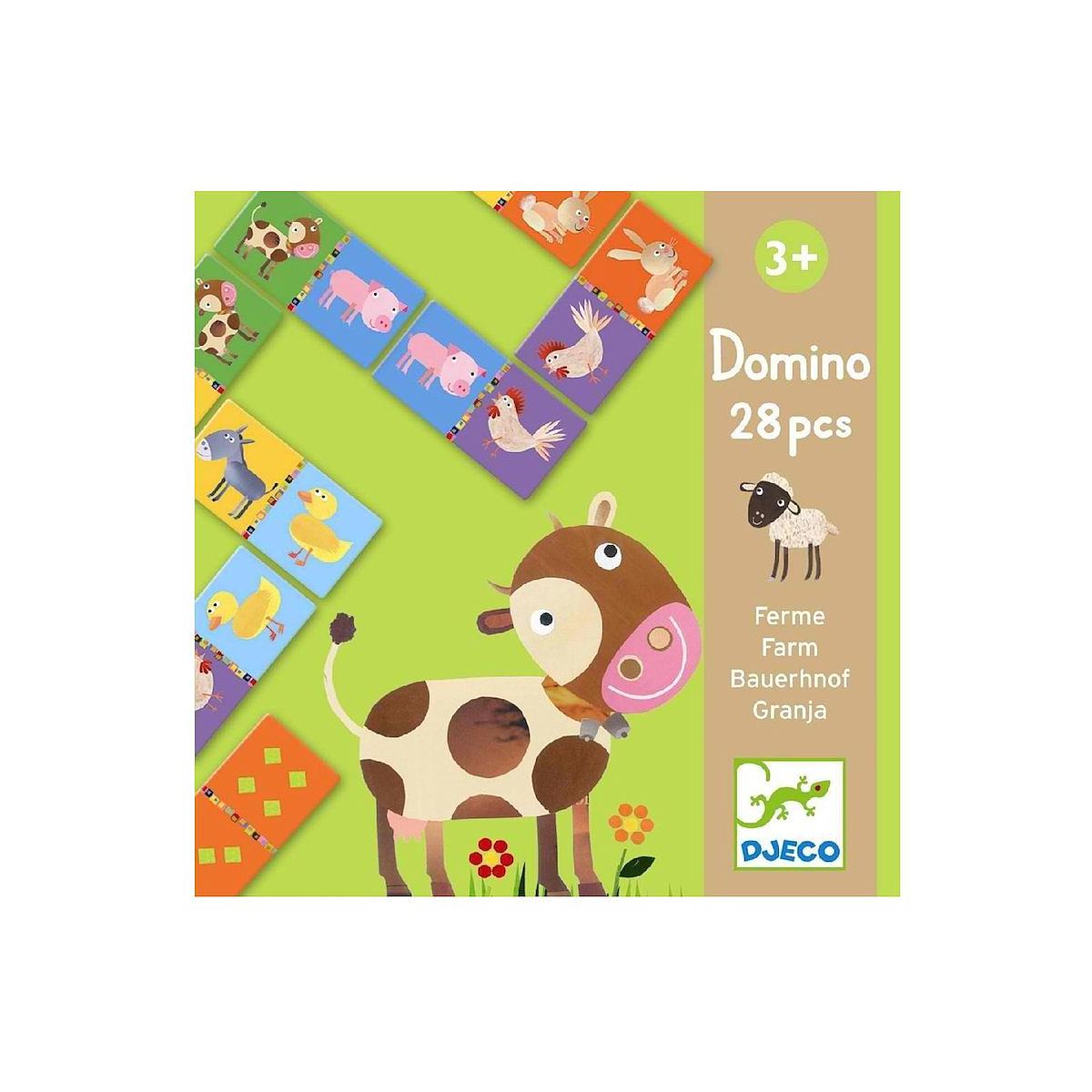 Jeu éducatif DOMINO FERME Djeco