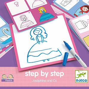 Jeu éducatif EDULUDO STEP BY STEP JOSÉPHINE AND CO Djeco