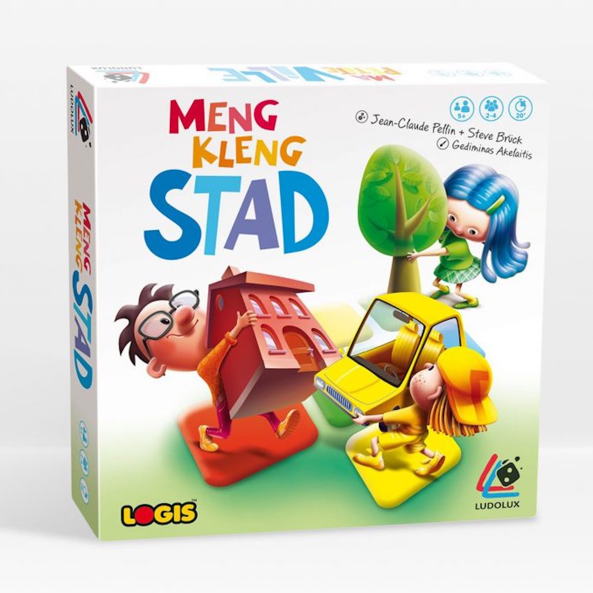 Jeu éducatif Ludolux Meng kleng Stad