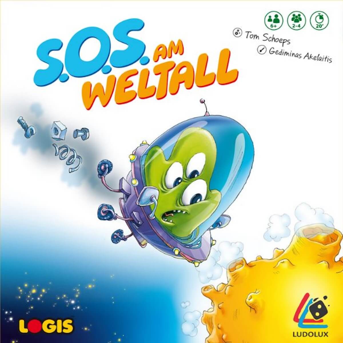 Jeu éducatif Ludolux S.O.S. am weltall
