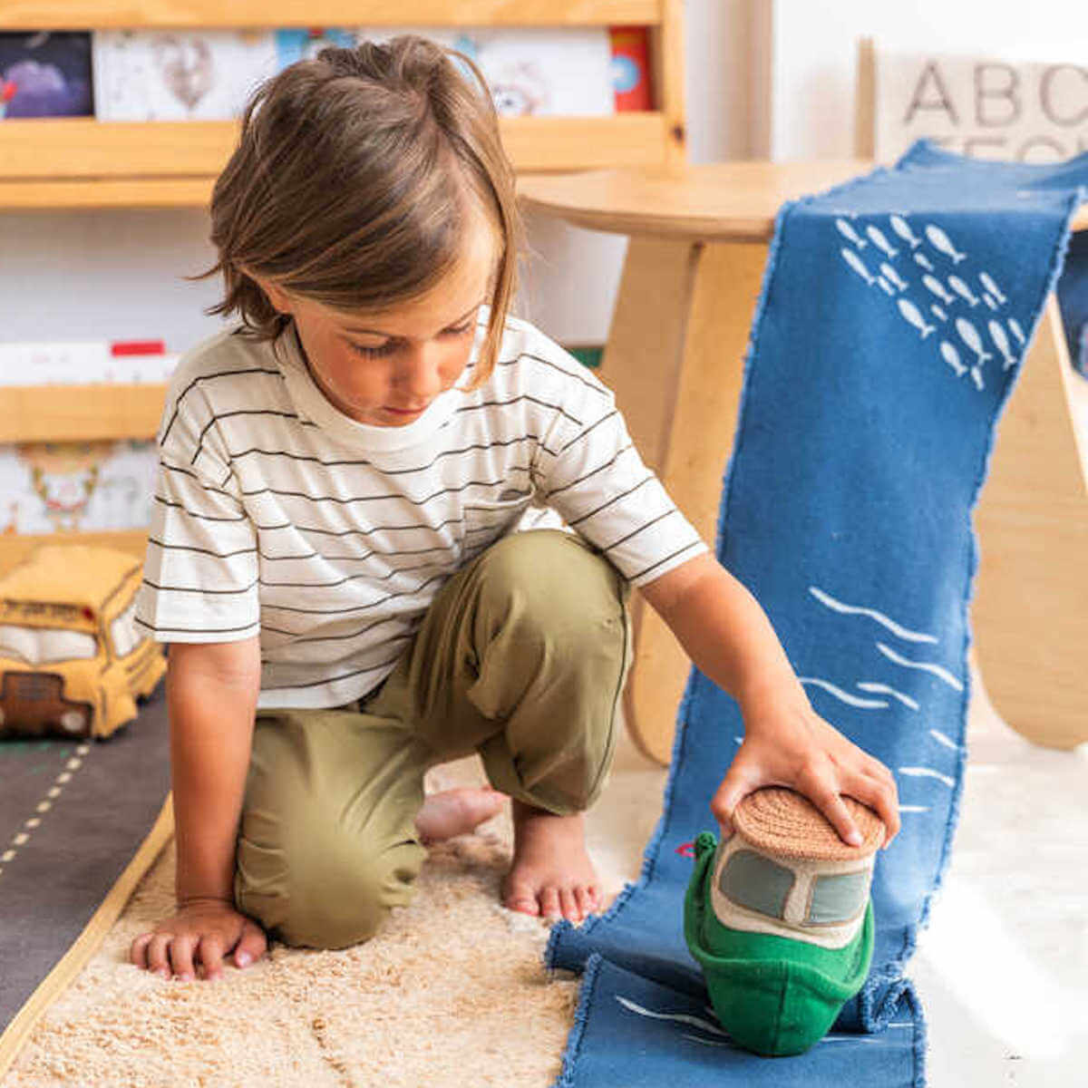 Jeu en tissu BOAT Lorena Canals