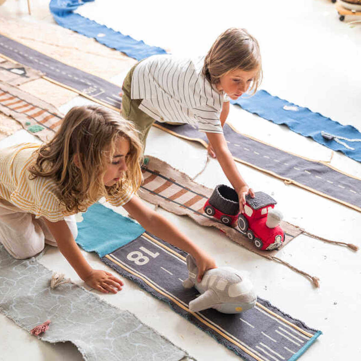 Jeu en tissu TRAIN Lorena Canals