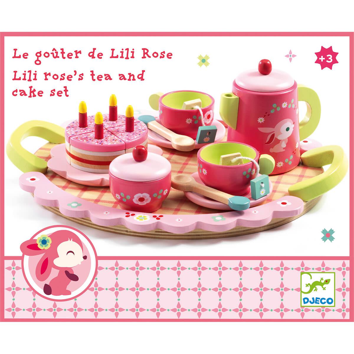 Jeu imitation cuisine LE GOÛTER DE LILI ROSE Djeco