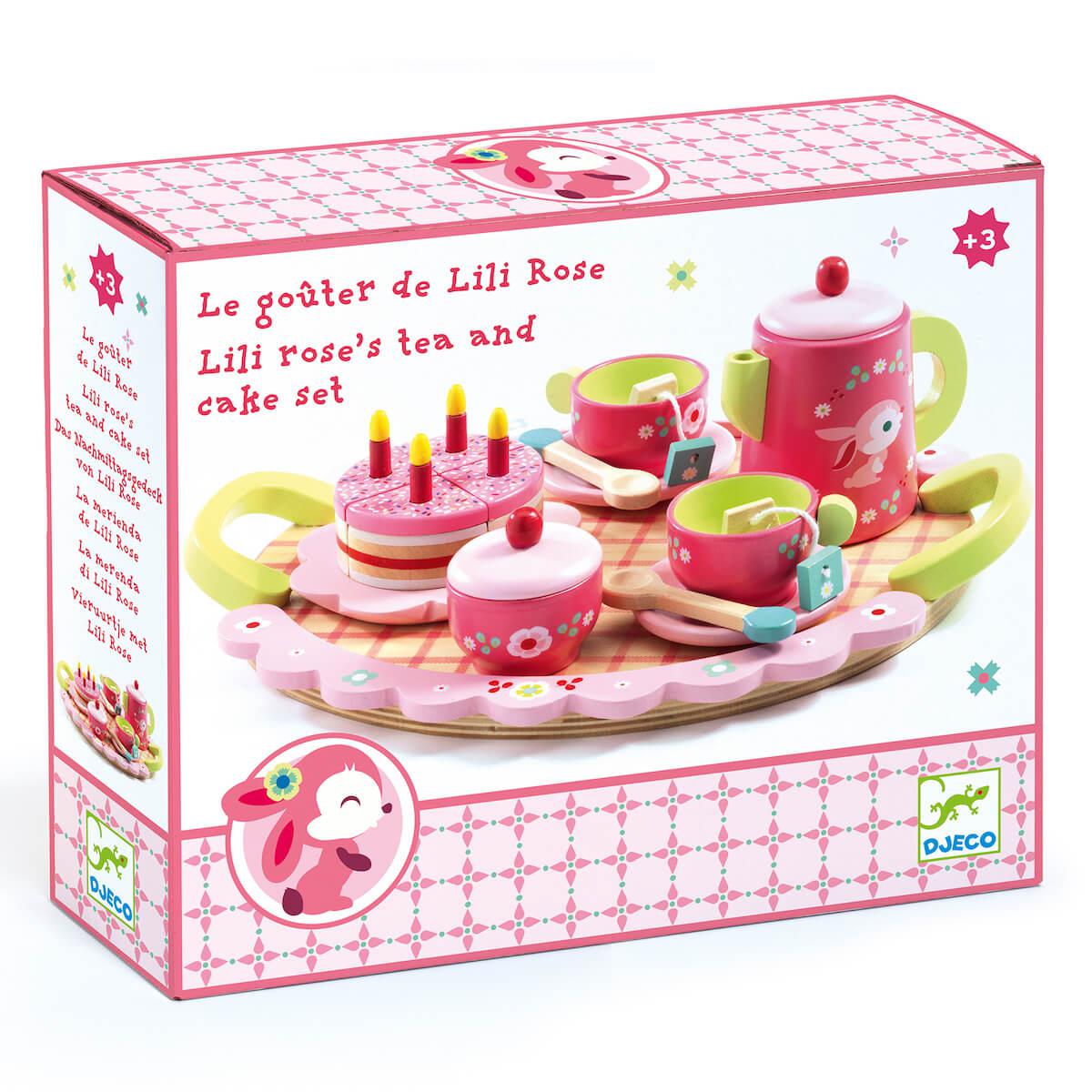 Jeu imitation cuisine LE GOÛTER DE LILI ROSE Djeco
