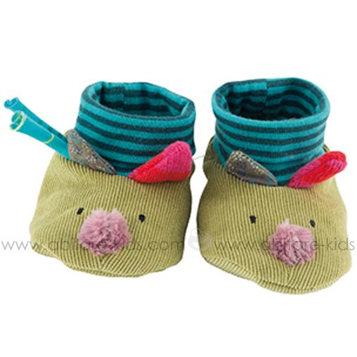 JOLIS PAS BEAUX by Moulin Roty Chaussons loup