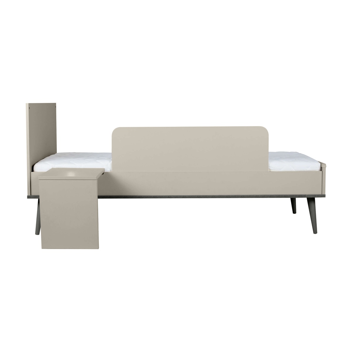 Junior-Bett-Set FLOW 70/170cm Quax Stein