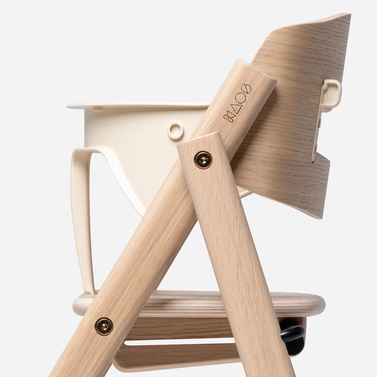 KAOS Klapp – Babyset aus recyceltem Kunststoff in Elfenbein