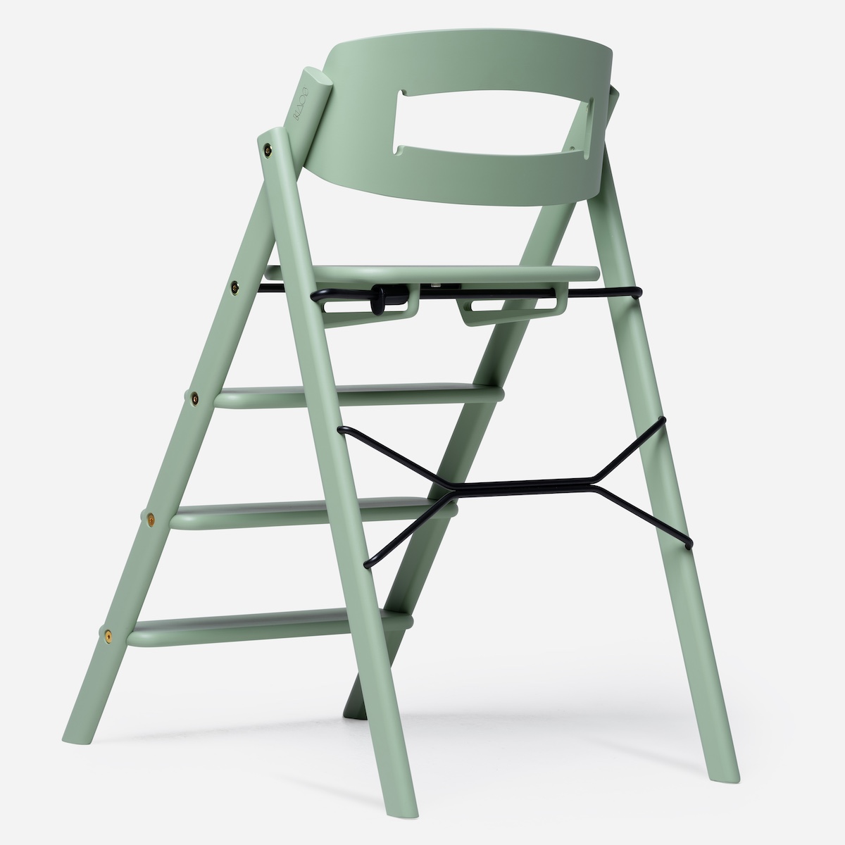 KAOS Klapp Hochstuhl aus Buche hellgrün