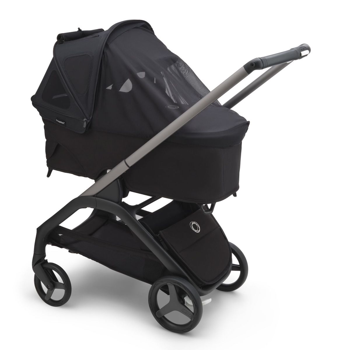 Kappe mit Fenstern Bugaboo Dragonfly negro medianoche