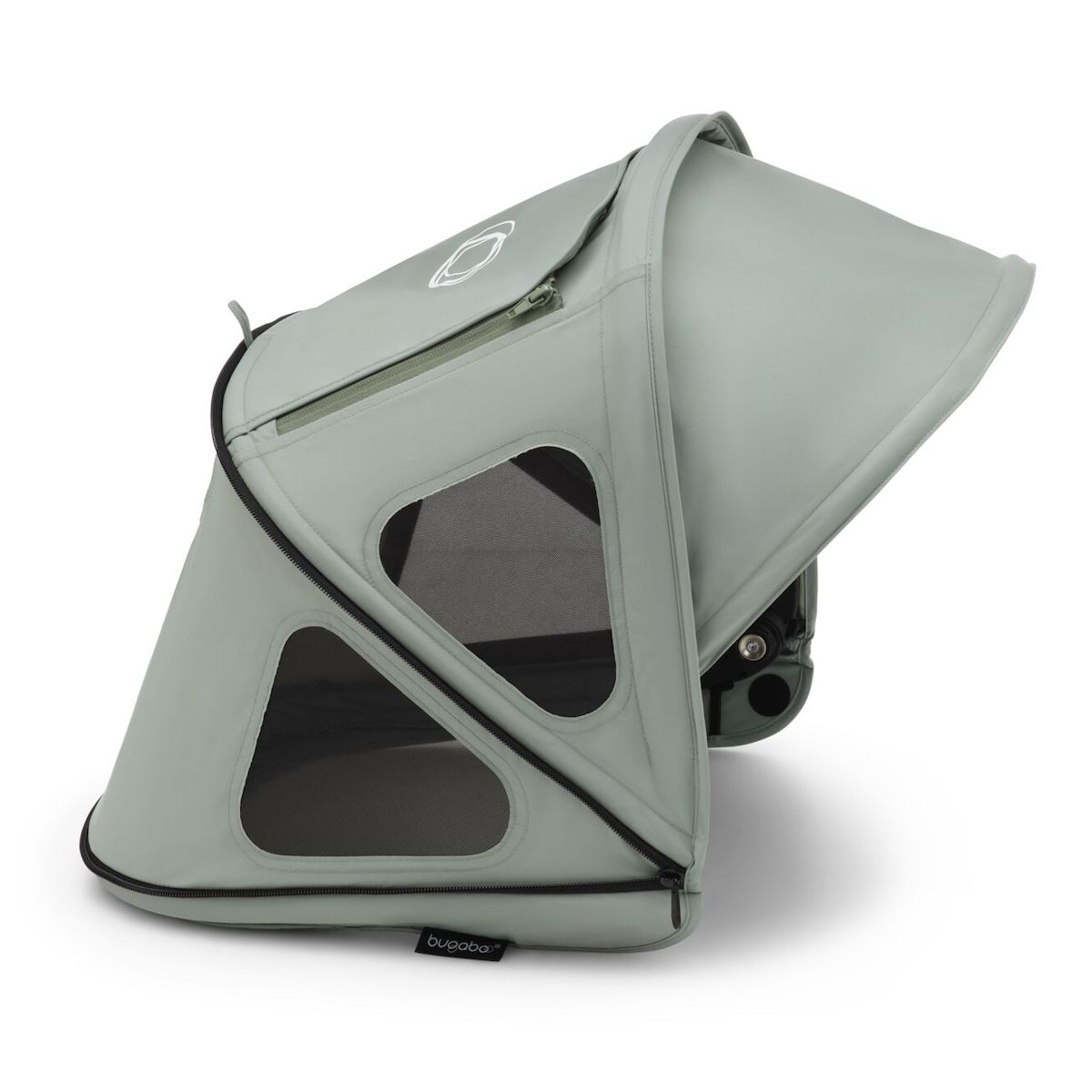 Kappe mit Fenstern Bugaboo Libelle grün pino