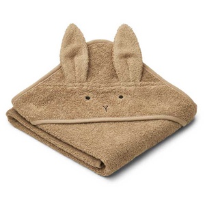 Kapuzenbadetuch Kaninchen ALBERT Liewood-Hafer