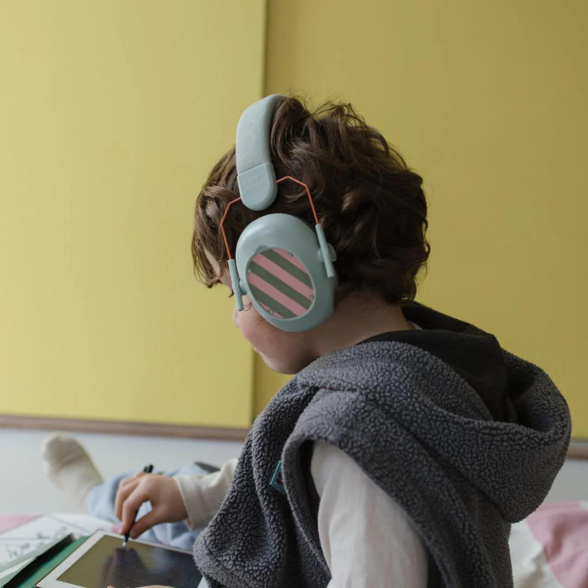 Kidynoise Hearing protection Kidywolf Green