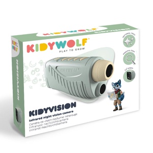 Kidyvision night vision monocular camera (70m) photo function color/IR screen micro SD slot rechargeable battery Kidywolf