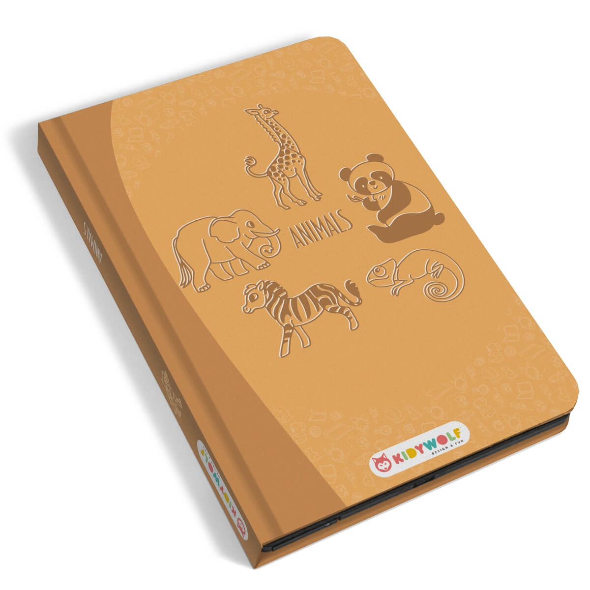 Kidywolf Kidydraw-mini ist ein tragbares Zeichentablett mit Pausenpapier. Dieses Buch enthält 30 Zeichnungen und 1 LCD-Bildschirm. 