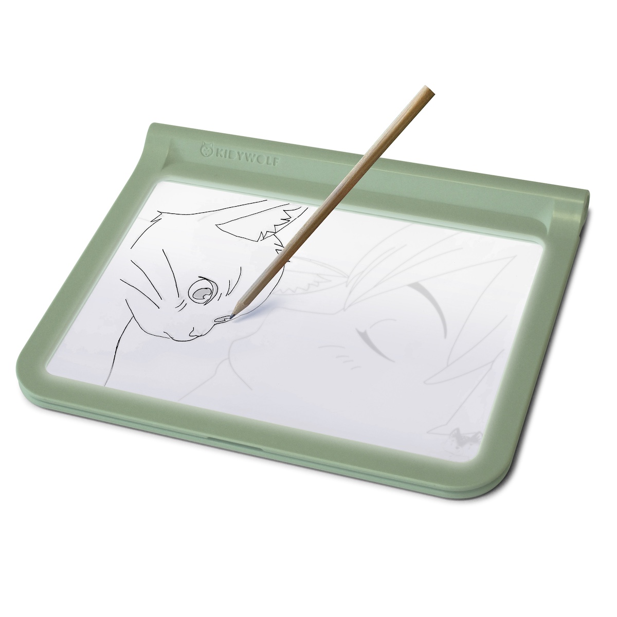 Kidywolf Kidydraw-pro A4 light table 2in1 Green