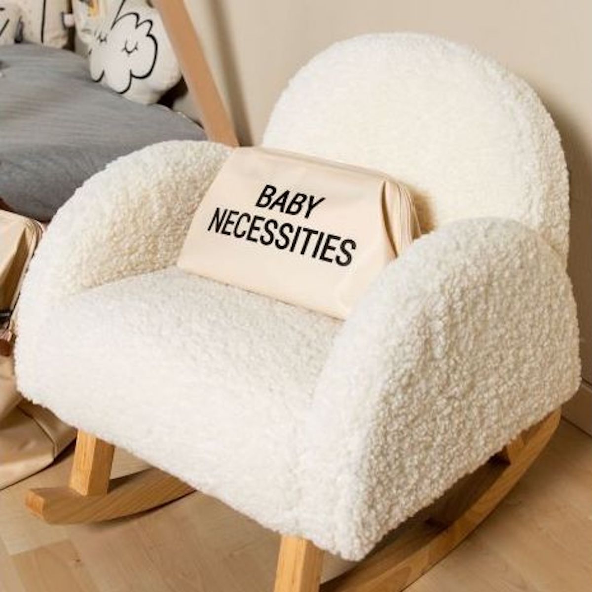 KINDER SCHAUKELSTUHL TEDDY OFFWHITE