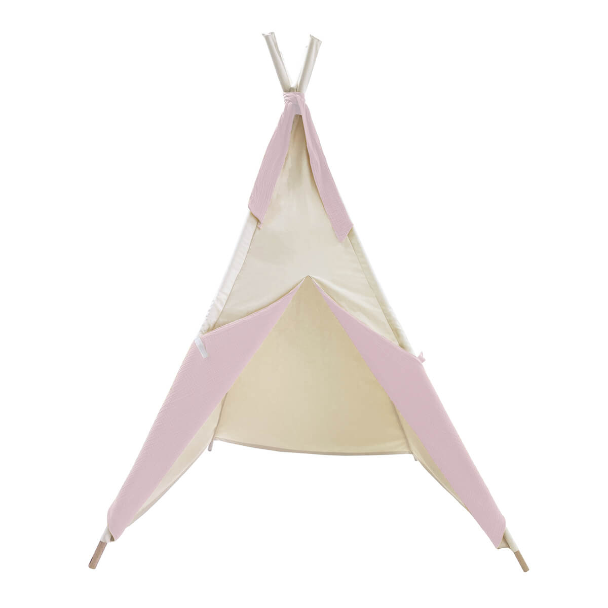 Kinder Tipi BOBBLE beige-rosa