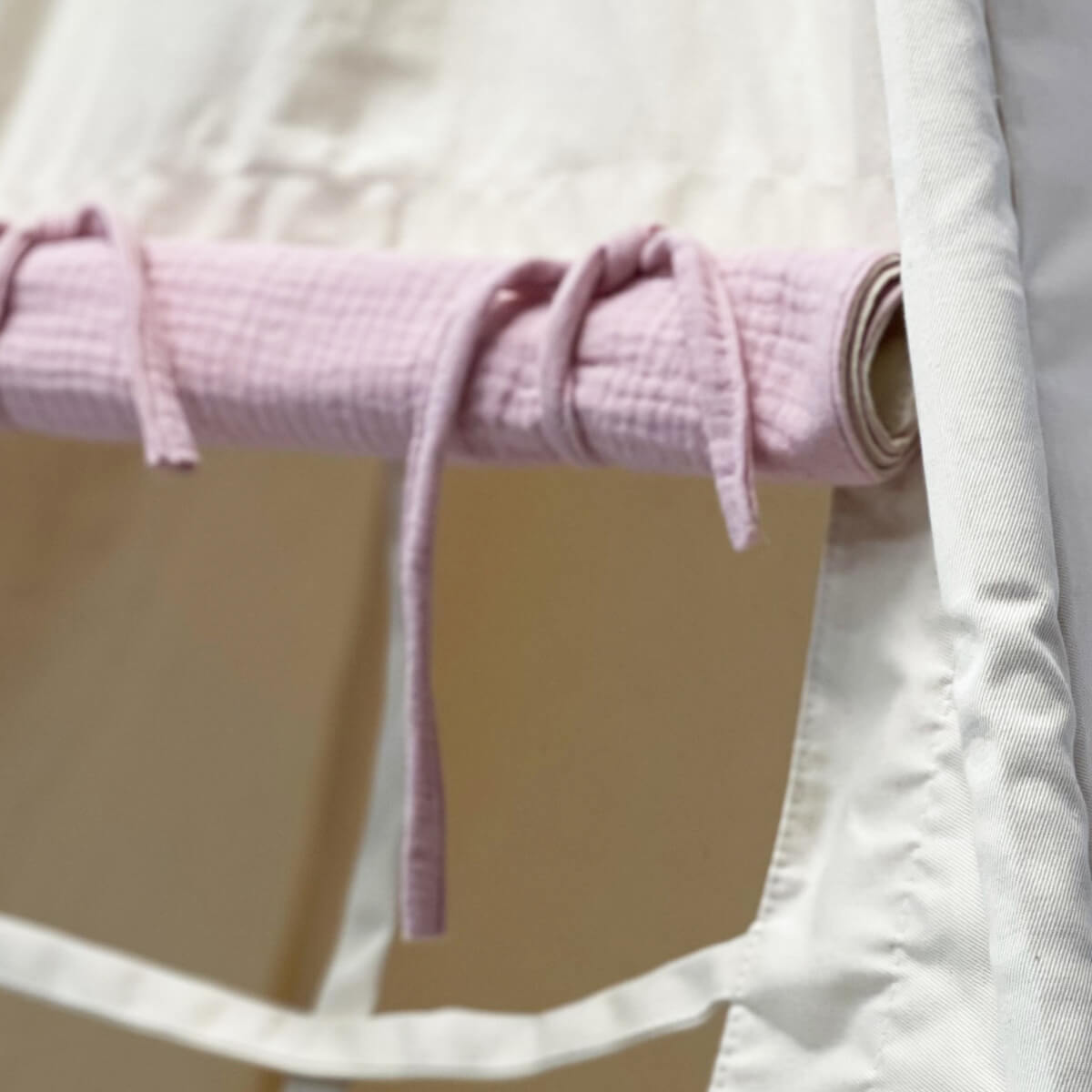 Kinder Tipi BOBBLE beige-rosa