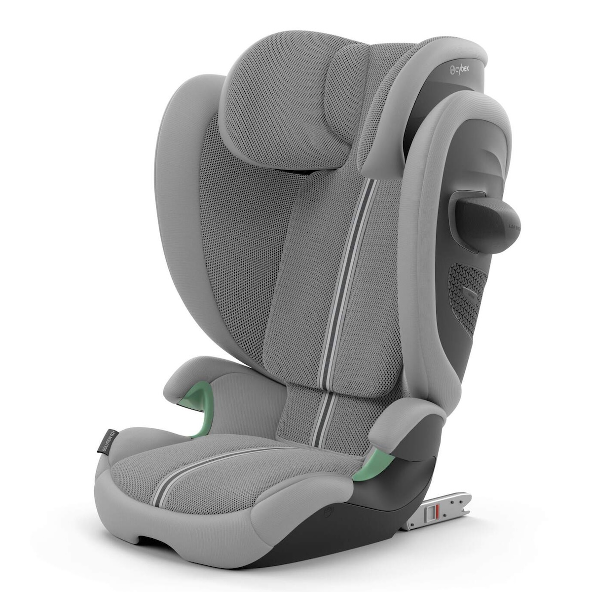 Kinderautositz gr2/3 SOLUTION G2 I-FIX PLUS Cybex Stone Grey mid grey 
