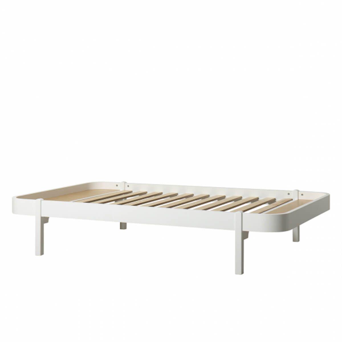 Kinderbett 120x200cm WOOD LOUNGER Oliver Furniture weiß