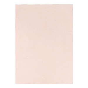 Kinderbettbezug 140x100cm, aus gewaschenem Baumwoll/Leinengemisch, Nobodinoz mauve pink