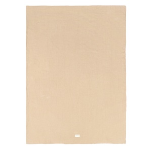 Kinderbettbezug 140x100cm, aus gewaschenem Baumwoll/Leinengemisch, Nobodinoz sand