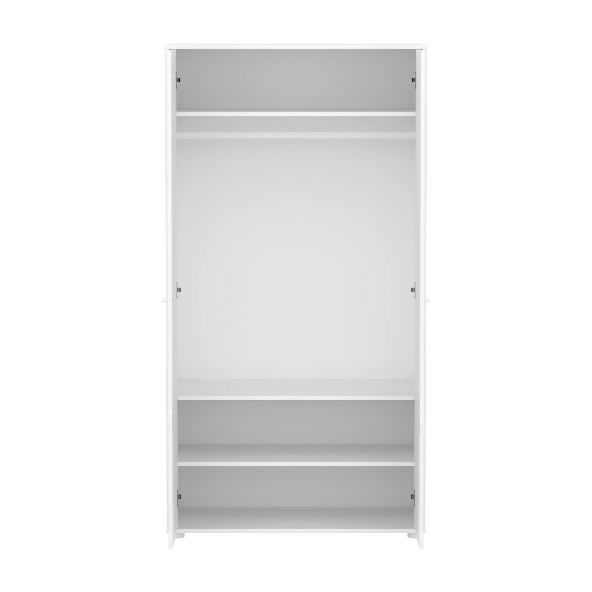 Kinderschrank 2-türig SAGA FLEXA weiß