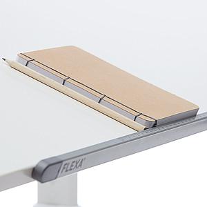 Kinderschreibtisch höhenverstellbar EVO Flexa weiß