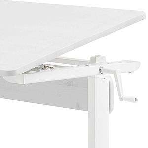 Kinderschreibtisch höhenverstellbar Flexa white wash 