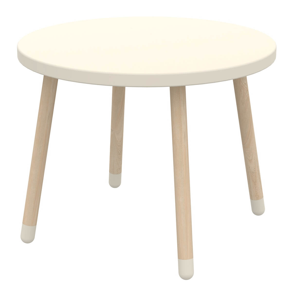 Kindertisch 60cm DOTS Flexa esche-cream