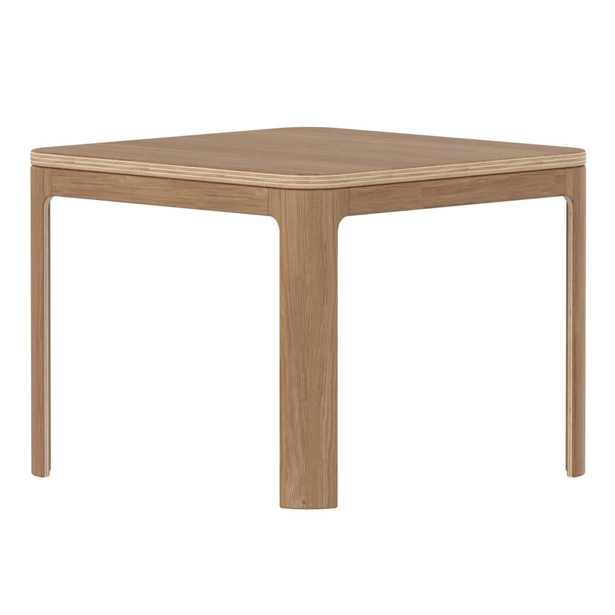 Kindertisch klein NOVA Flexa oak veneer plywood