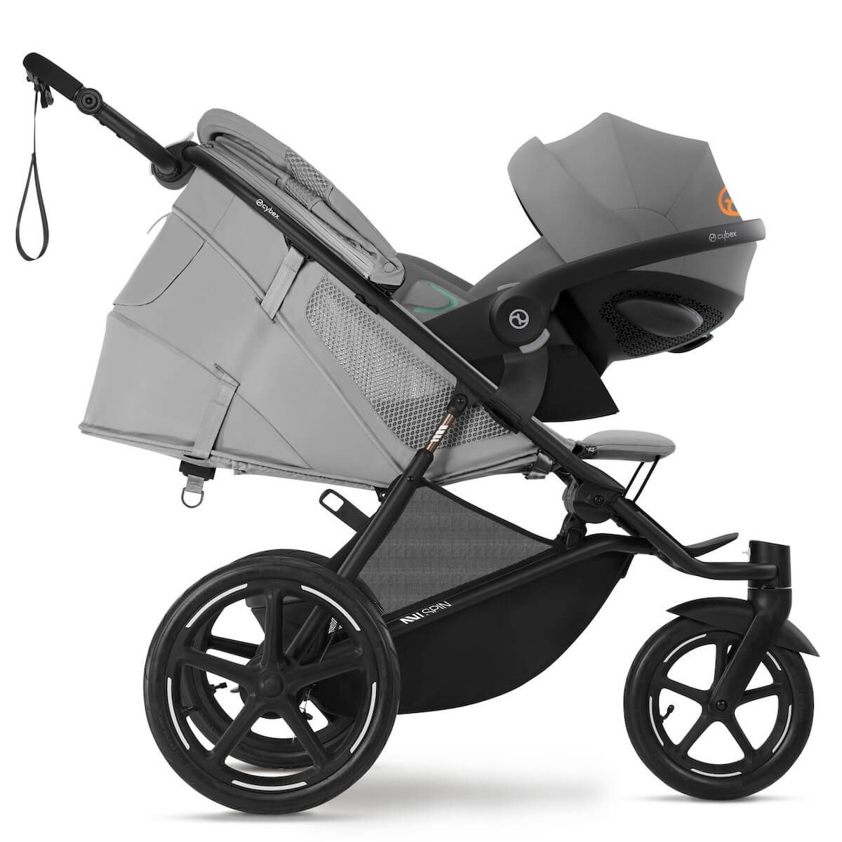 Kinderwagen AVI SPIN BLK Cybex Fog Grey
